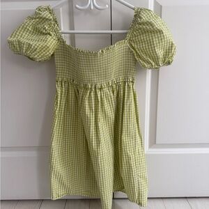 Aritzia Sunday Best Gingham Dress